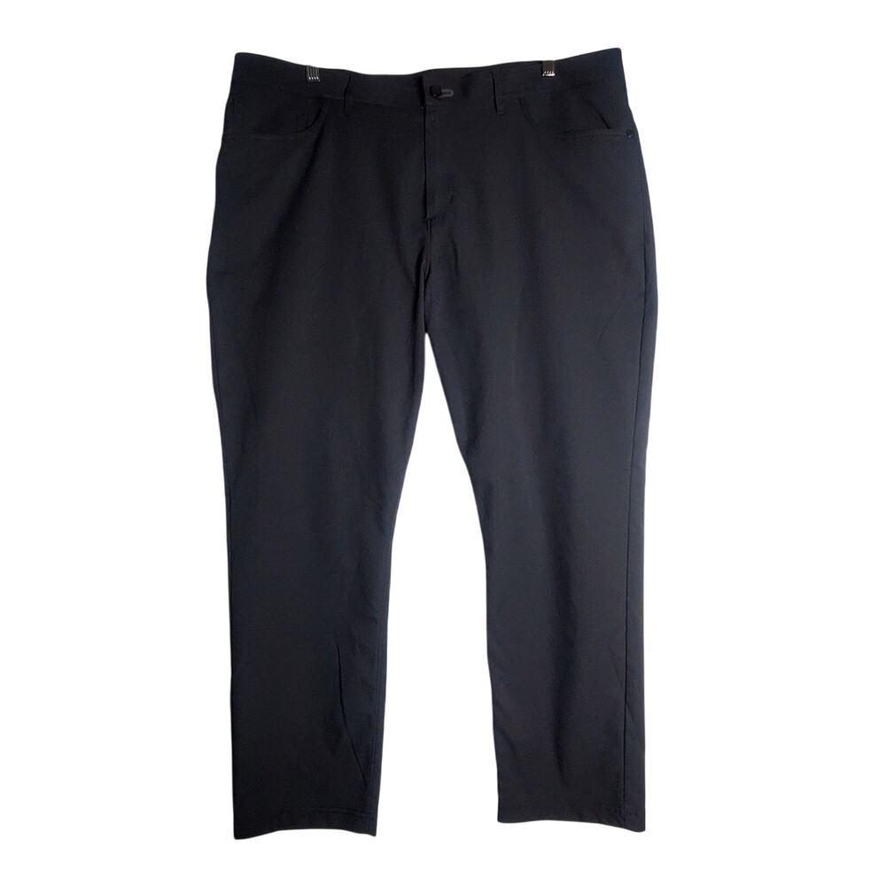 Public Rec Dealmaker Pants Mens Black Chino Stretch 5 Pocket straight leg Pants